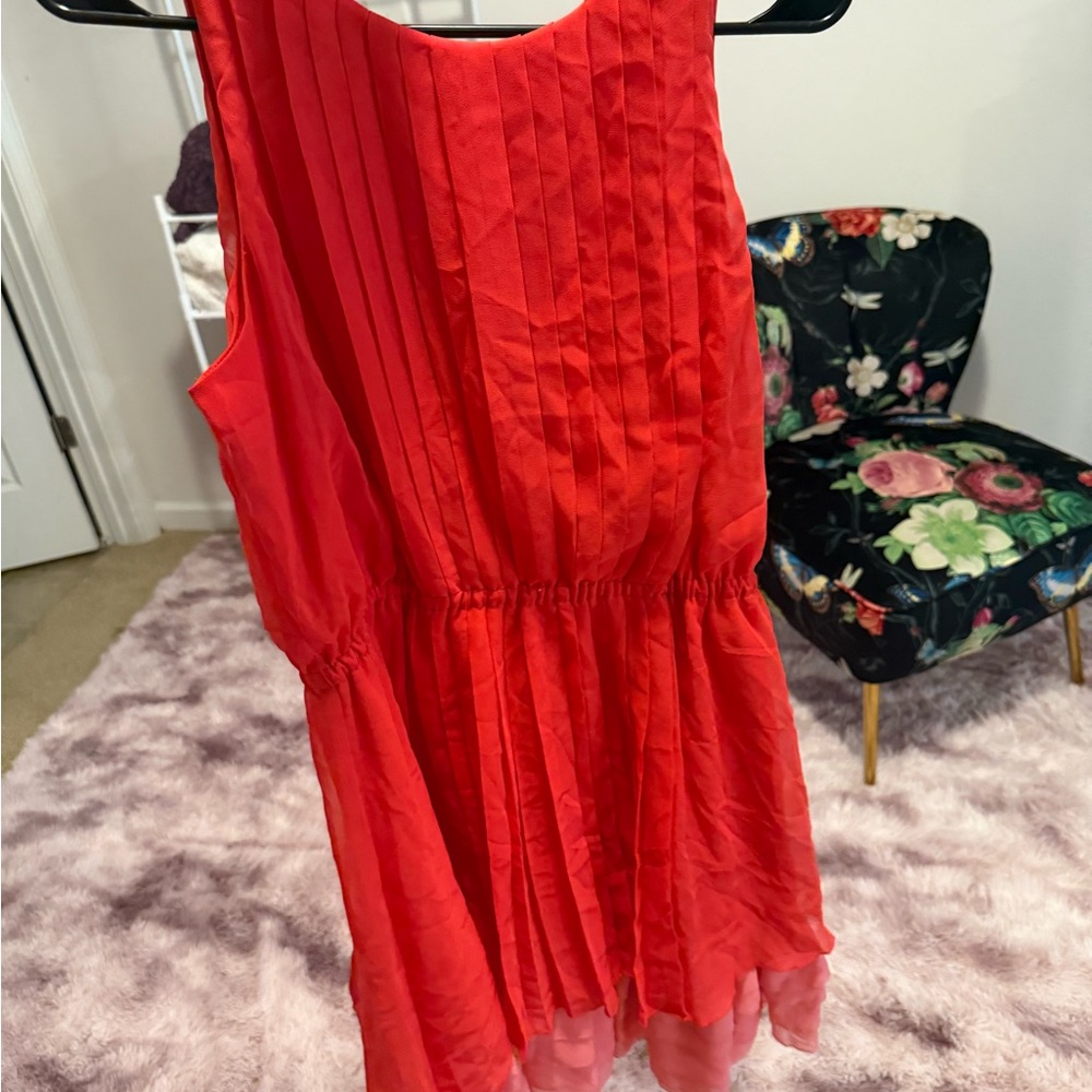 Jessica Simpson Vibrant Red Dress